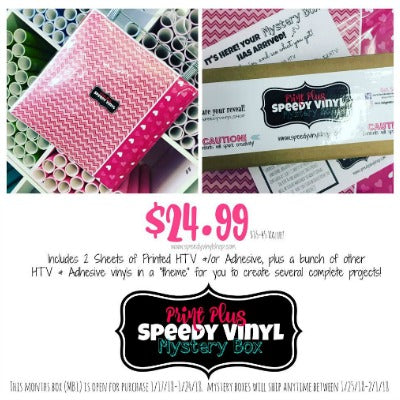 Introducing.... The "Print Plus" Speedy Vinyl Mystery Box (VIDEO!)