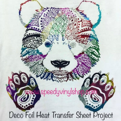 How to use Deco Foil Heat Transfer Sheets (& our EXTREME color challenge!)