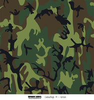 Camouflage #1 - Patterned Vinyl