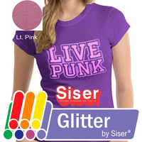 Siser Glitter HTV T- Shirt Heat Transfer Vinyl