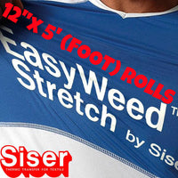 Siser EasyWeed "Stretch" HTV 12"x 5' (FOOT)